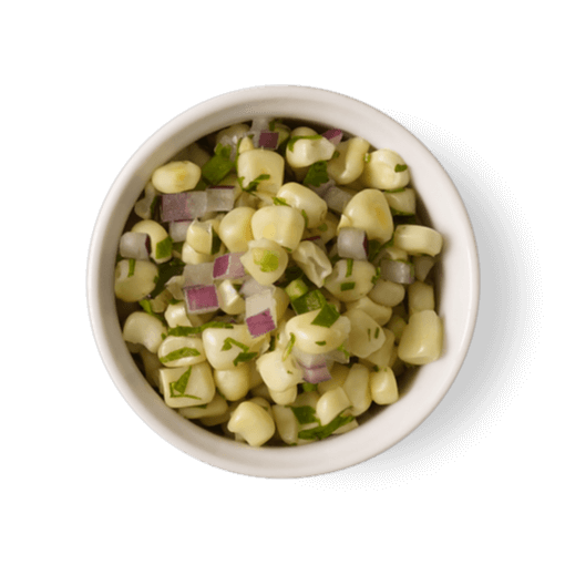 ROASTED CHILI-CORN SALSA
Medium
80 cal
