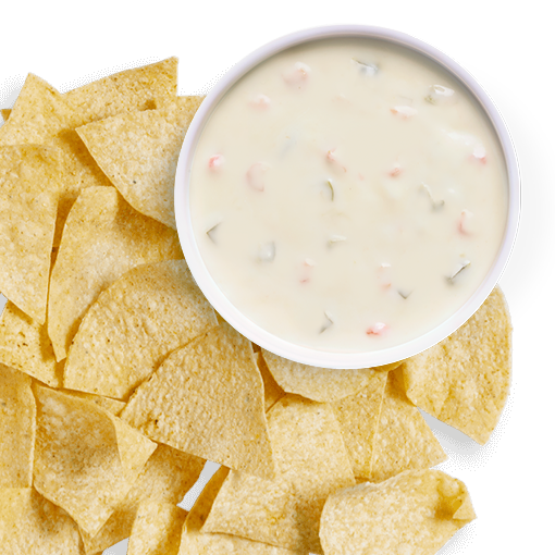 LARGE CHIPS & LARGE QUESO BLANCO
$8.70 1290 cal
