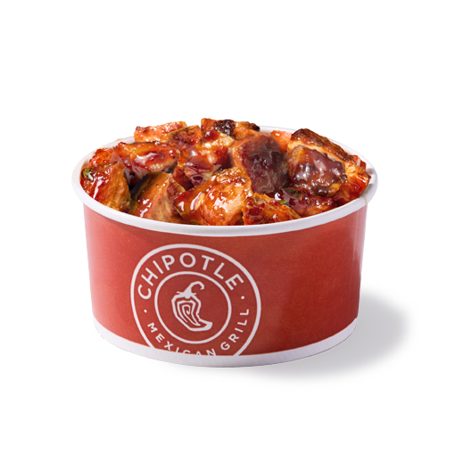 SIDE OF CHIPOTLE HONEY CHICKEN
26g Protein
$4.80 260 cal
