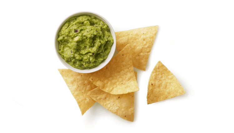 CHIPS & GUACAMOLE
$5.20 770 cal
